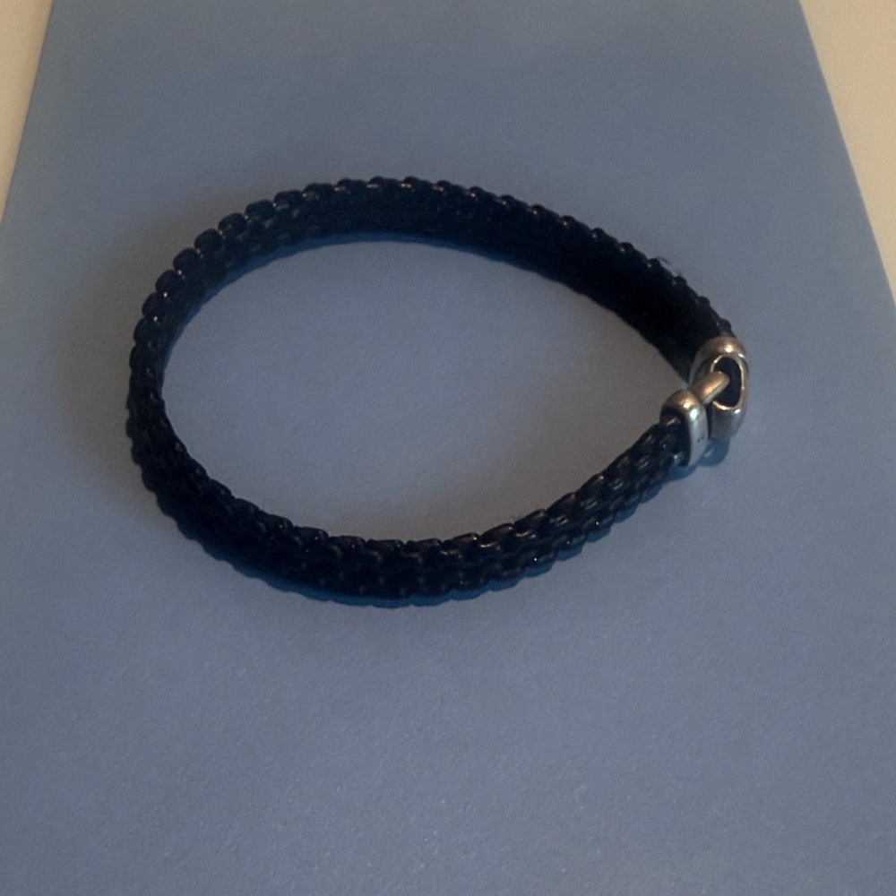 David Yurman Woven Box Chain Bracelet